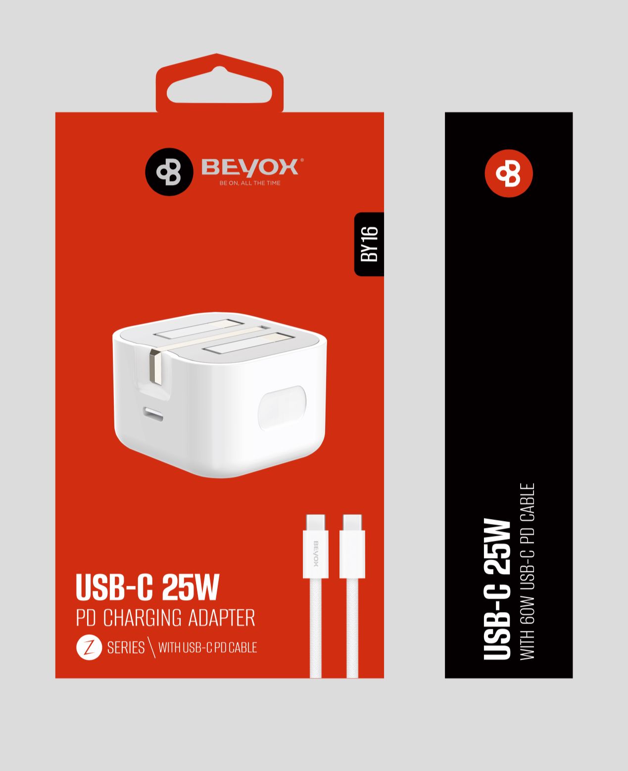 Beyox BY16 USB-C 25W Fast Charger