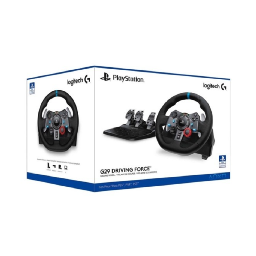 Logitech G923 TrueForce Sim Racing Wheel - PlayStation 4 & PC