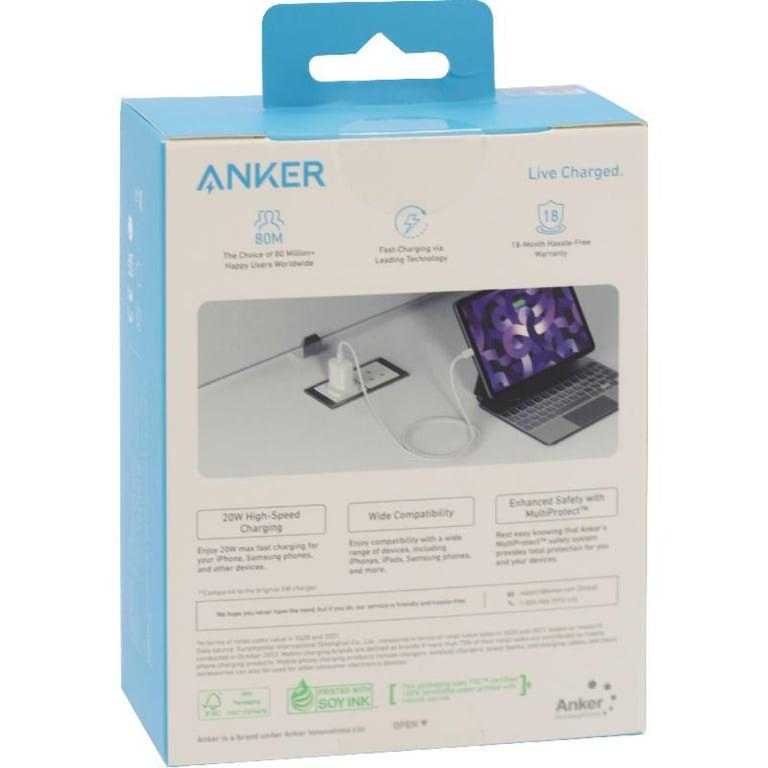 Anker 20W Wall Charger with USB-C Cable