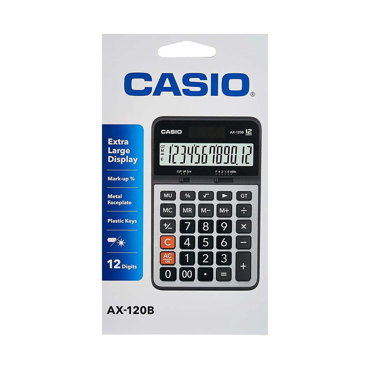 Casio Calculator Extra Large Display MX-120B