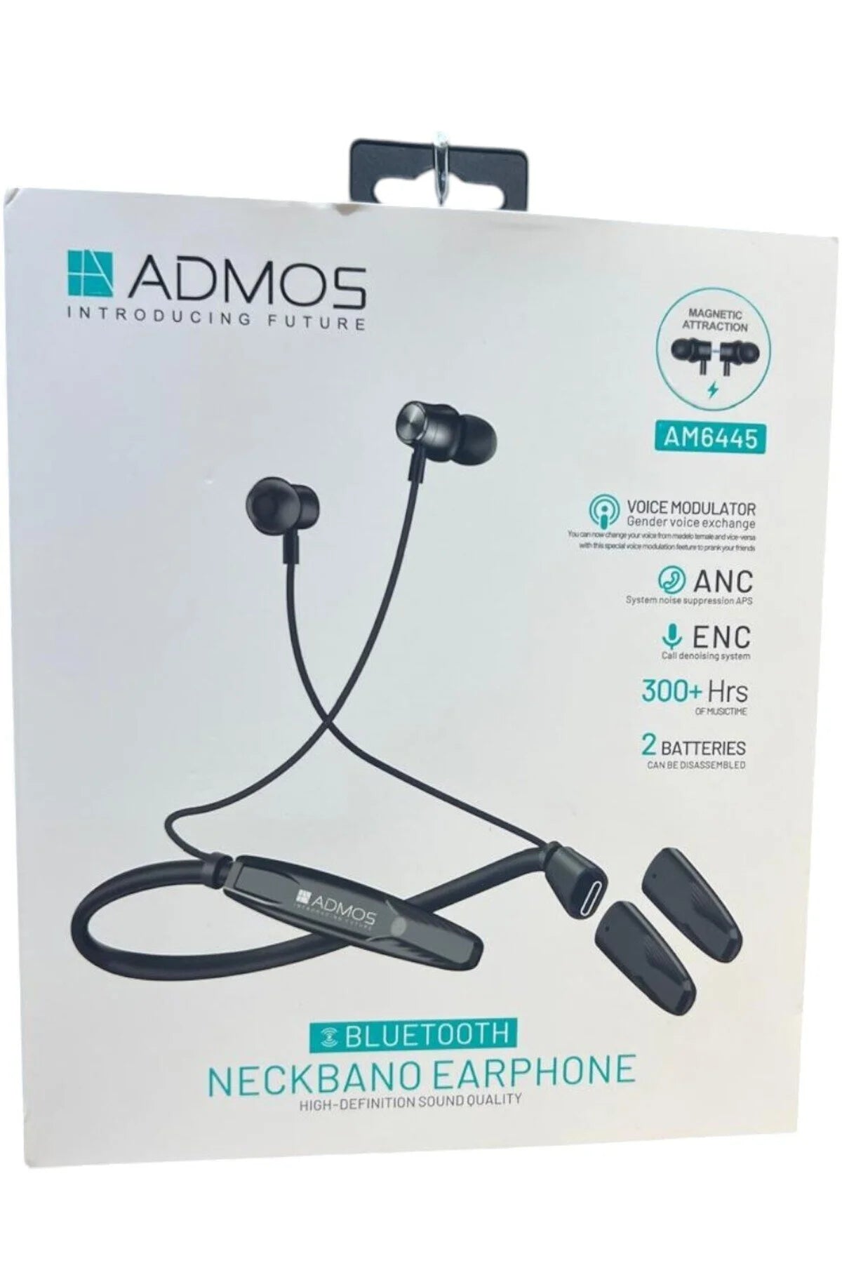 Admos Neckband Earphone BLUETOOTH AM-6445