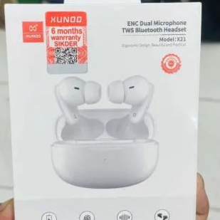 XUNDD X21 TWS HEADPHONES BLUETOOTH EARPHONES ENC NOISE REDUCTION WIRELESS EARBUDS