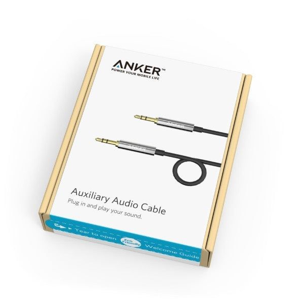 Anker 3.5mm Premium Auxiliary Audio Cable Aux Cable