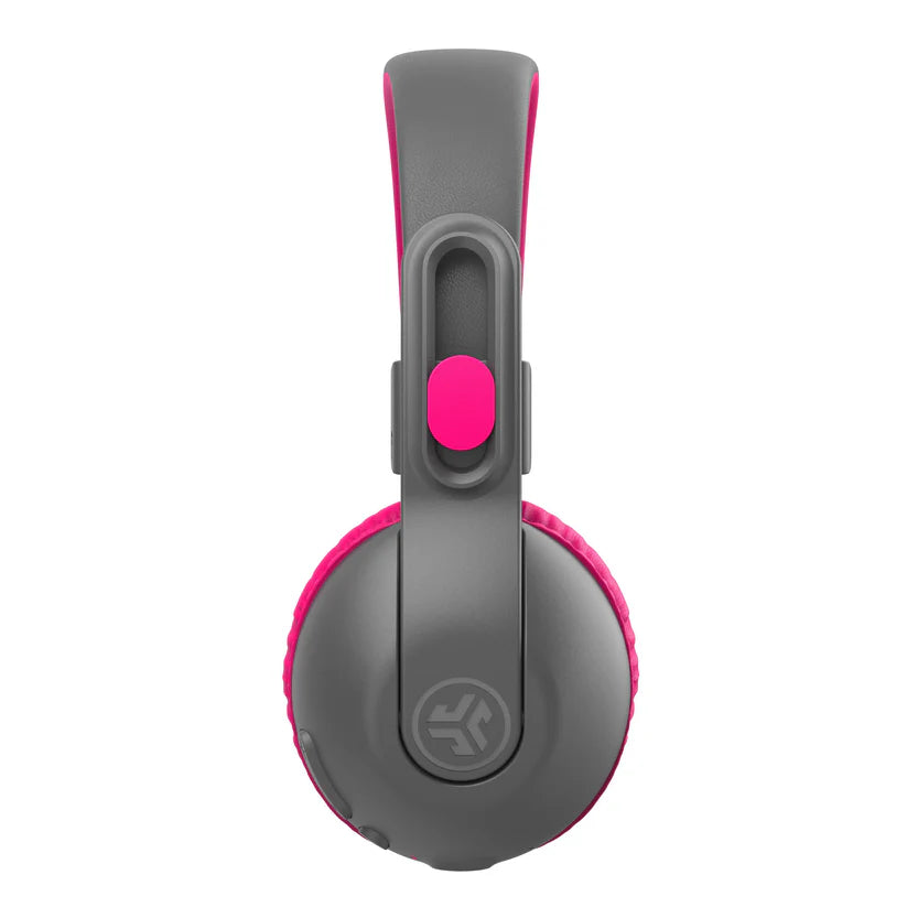 JLab JBuddies Studio 2 WIRELESS + WIRED KIDS HEADPHONES PINK