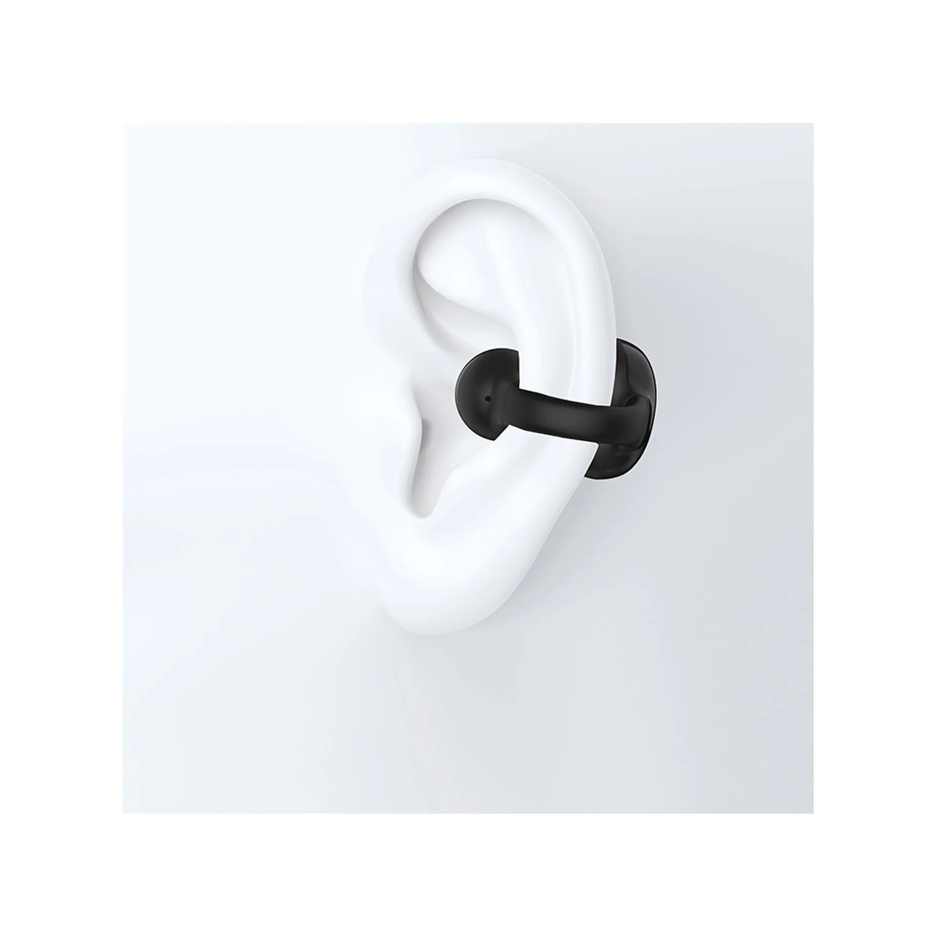 Swiss Military Delta 6 Over-Ear True Wireless Earbuds, Black