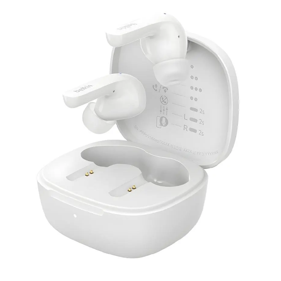 Belkin SOUNDFORM Rhythm True Wireless Earbuds - white