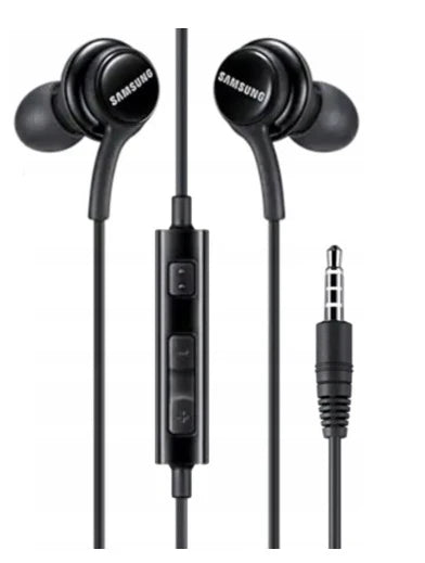 Samsung wired earphones 3.5 mm black