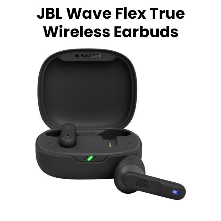 JBL Wave Flex | True Wireless Earbuds - Black