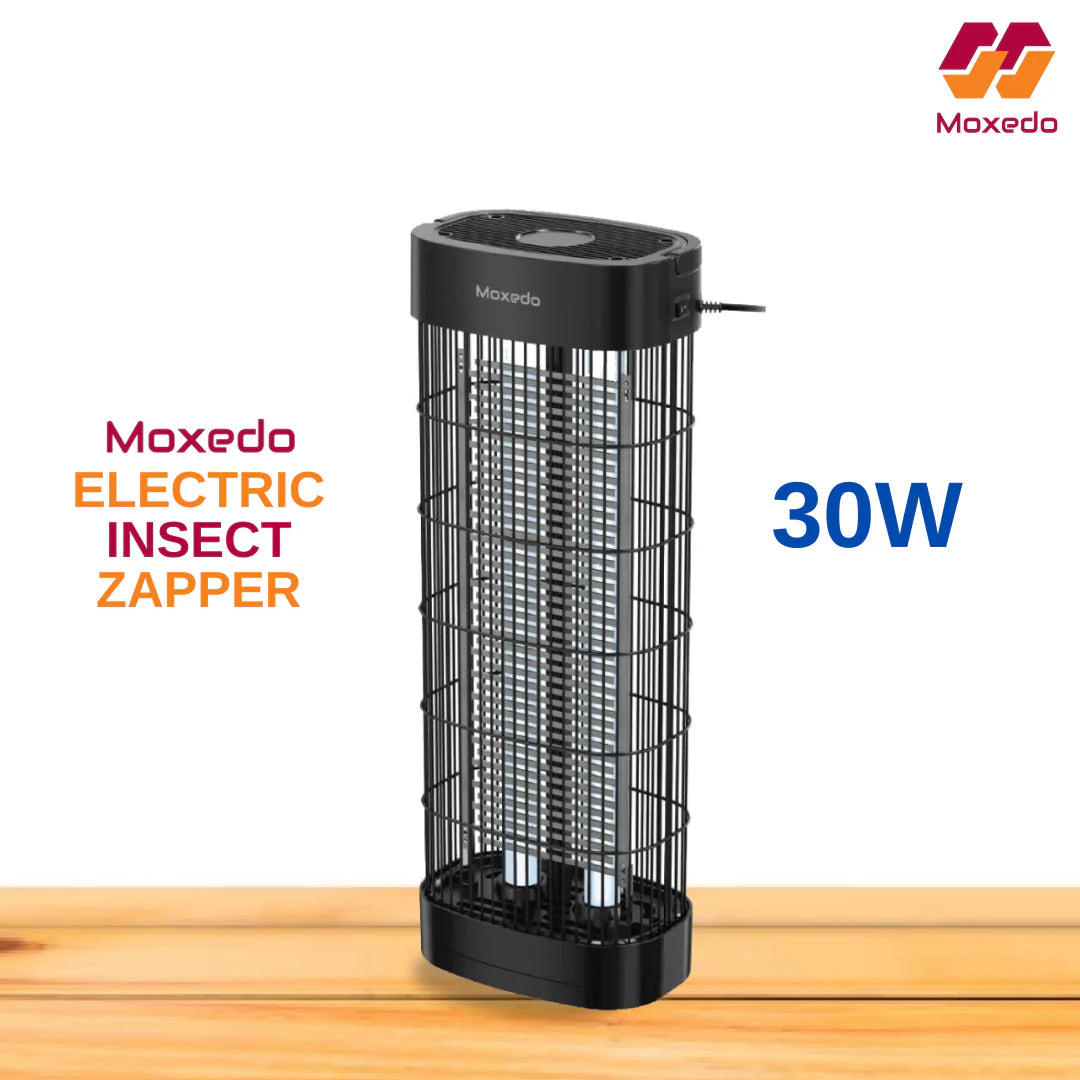 Moxedo Electric Insect Zapper with UV Light - Indoor Mosquito Killer Bug Zapper 30W