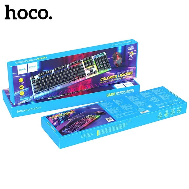 Hoco Gaming Keyboard and Mouse 2 IN 1 Set GM18