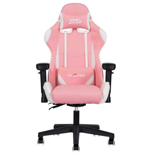 XC Game Gaming Chair With Footrest T18 - Pink