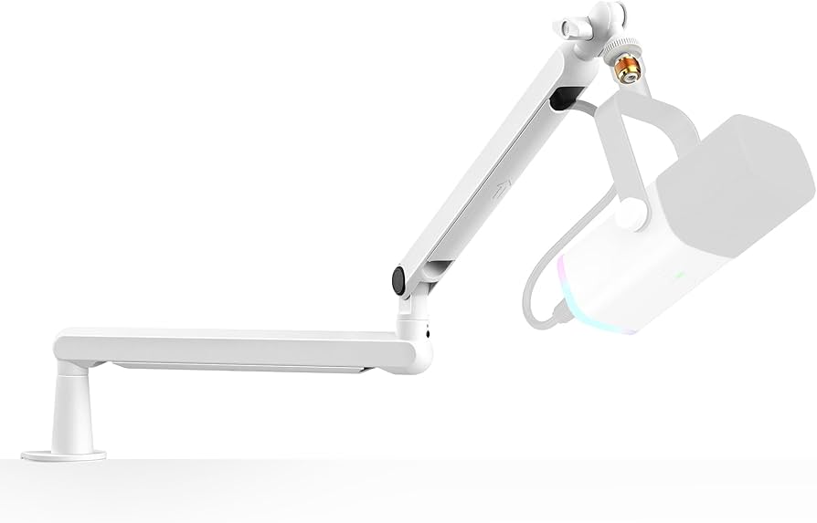 Twisted Minds Neo Series Standard pole Microphone Arms- TM-Nl01-SP -White