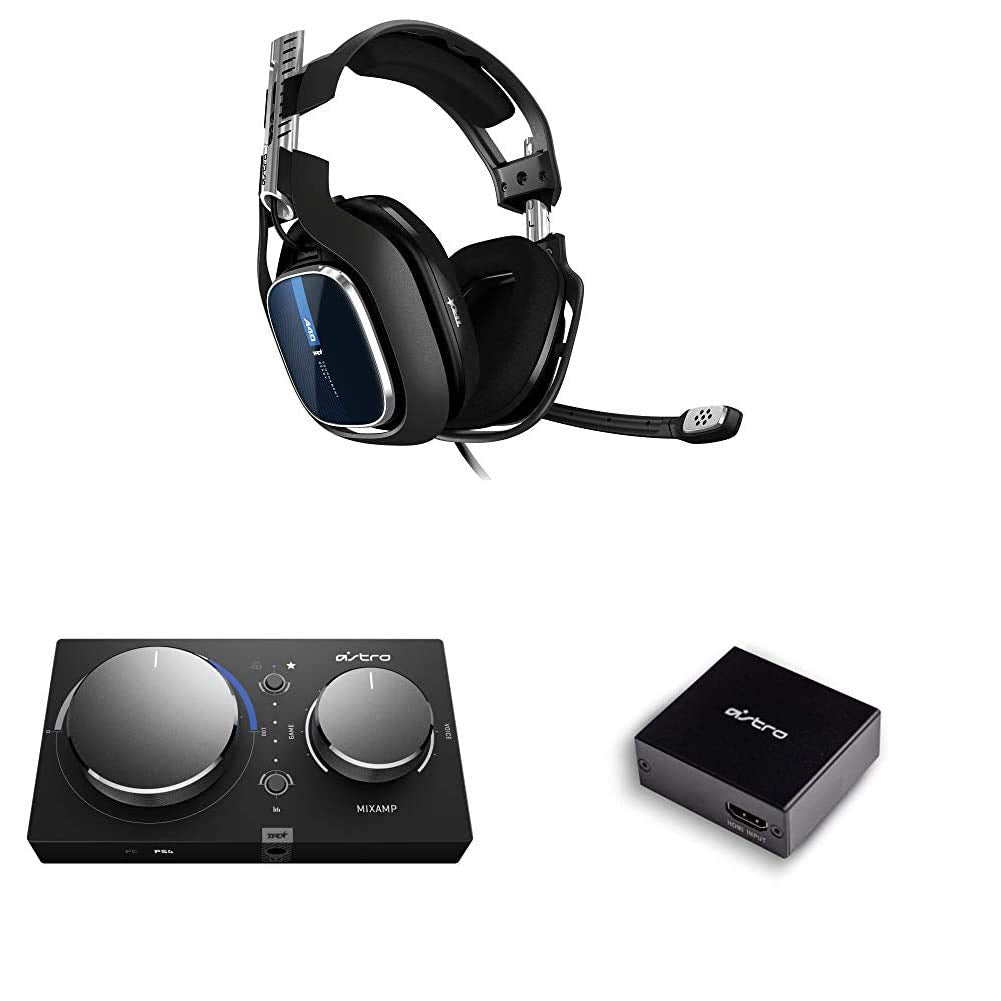 Astro A40 TR Headset + Mix Amp Pro Gen 4 Gaming Headset- Blue