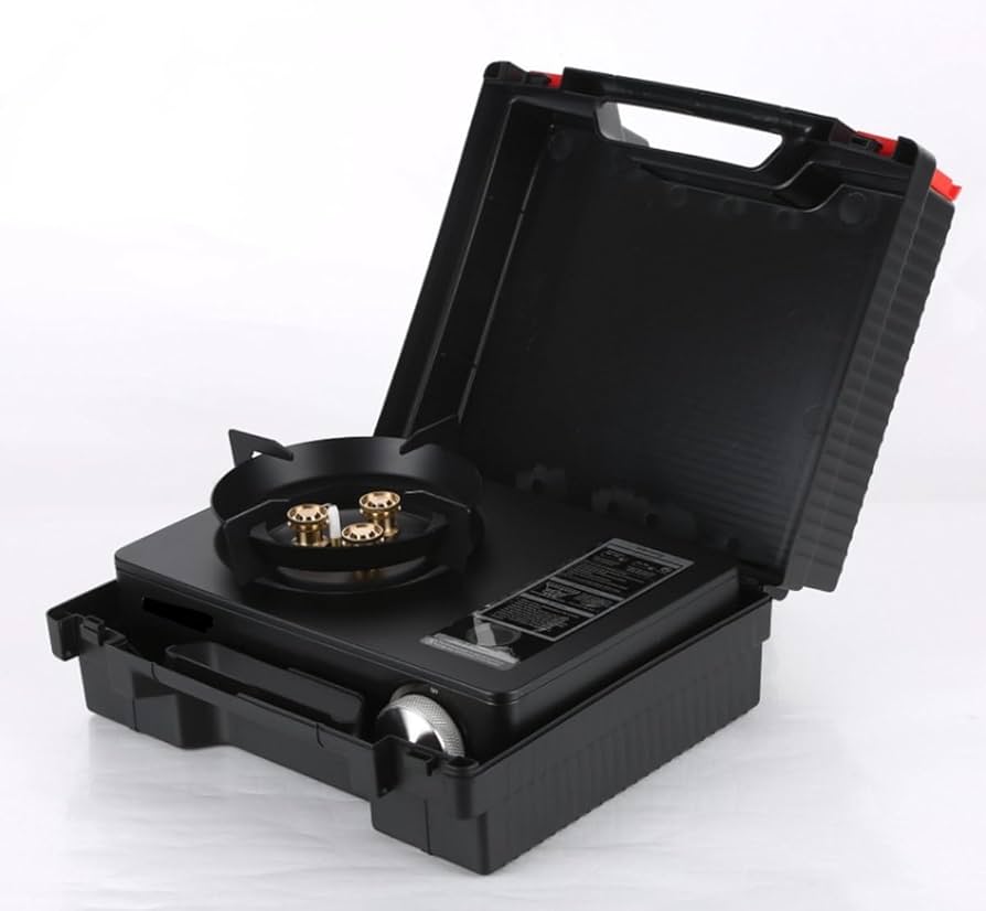 Yanchuan Outdoor Portable Gas Stove Style Black