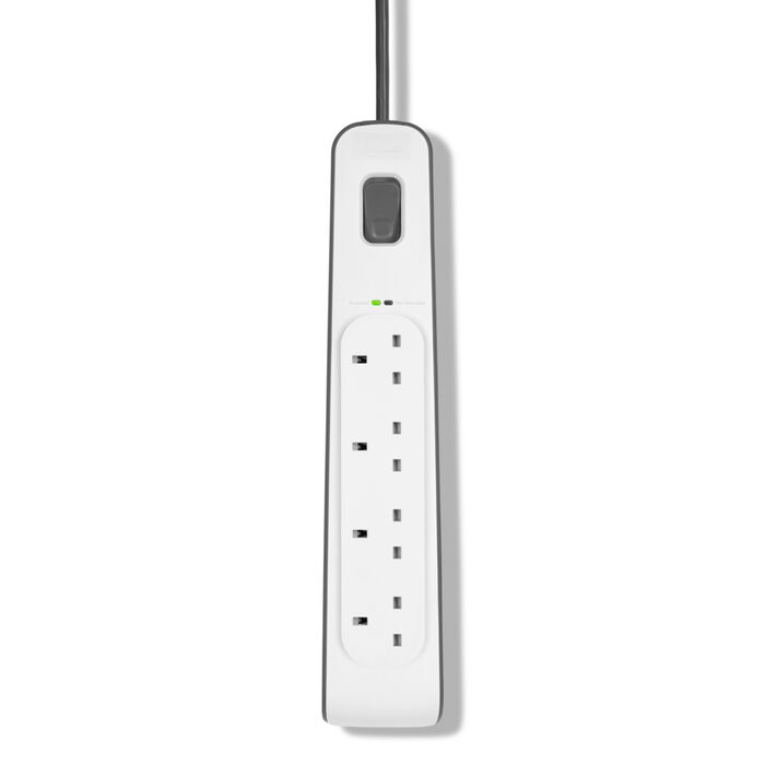 Belkin 4-outlet Surge Protection Strip with 2M Power Cord