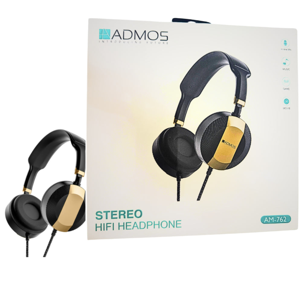 ADMOS AM-762 Stereo Wired HIFI Headphone