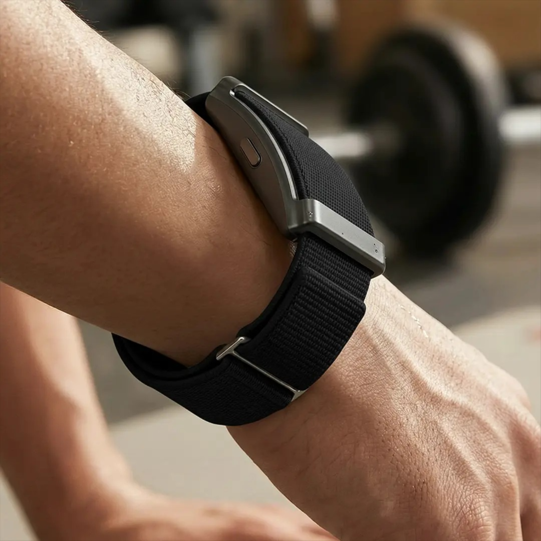 Green Lion Fit Wear Smart Fitness Band - Black