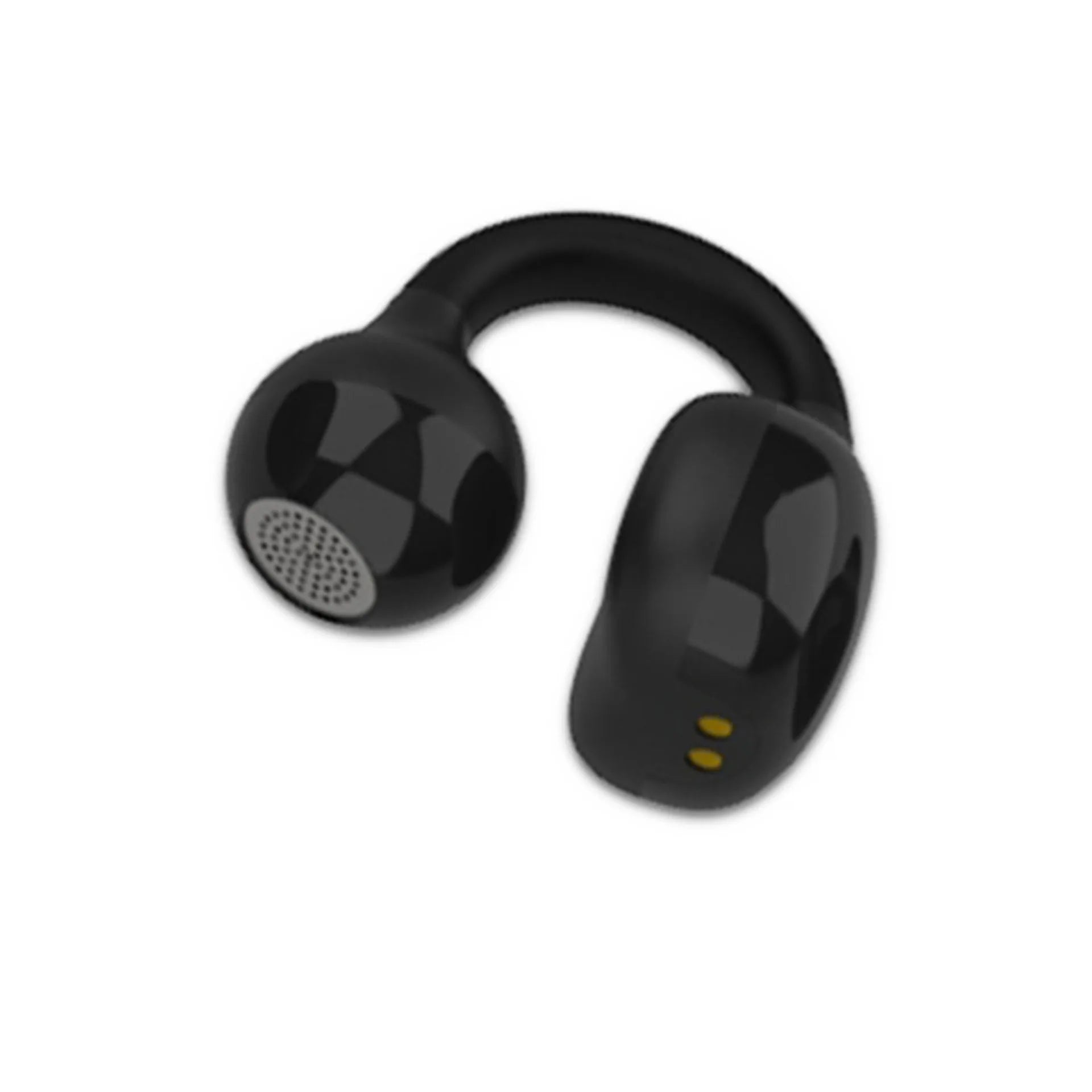 Swiss Military Delta 6 Over-Ear True Wireless Earbuds, Black