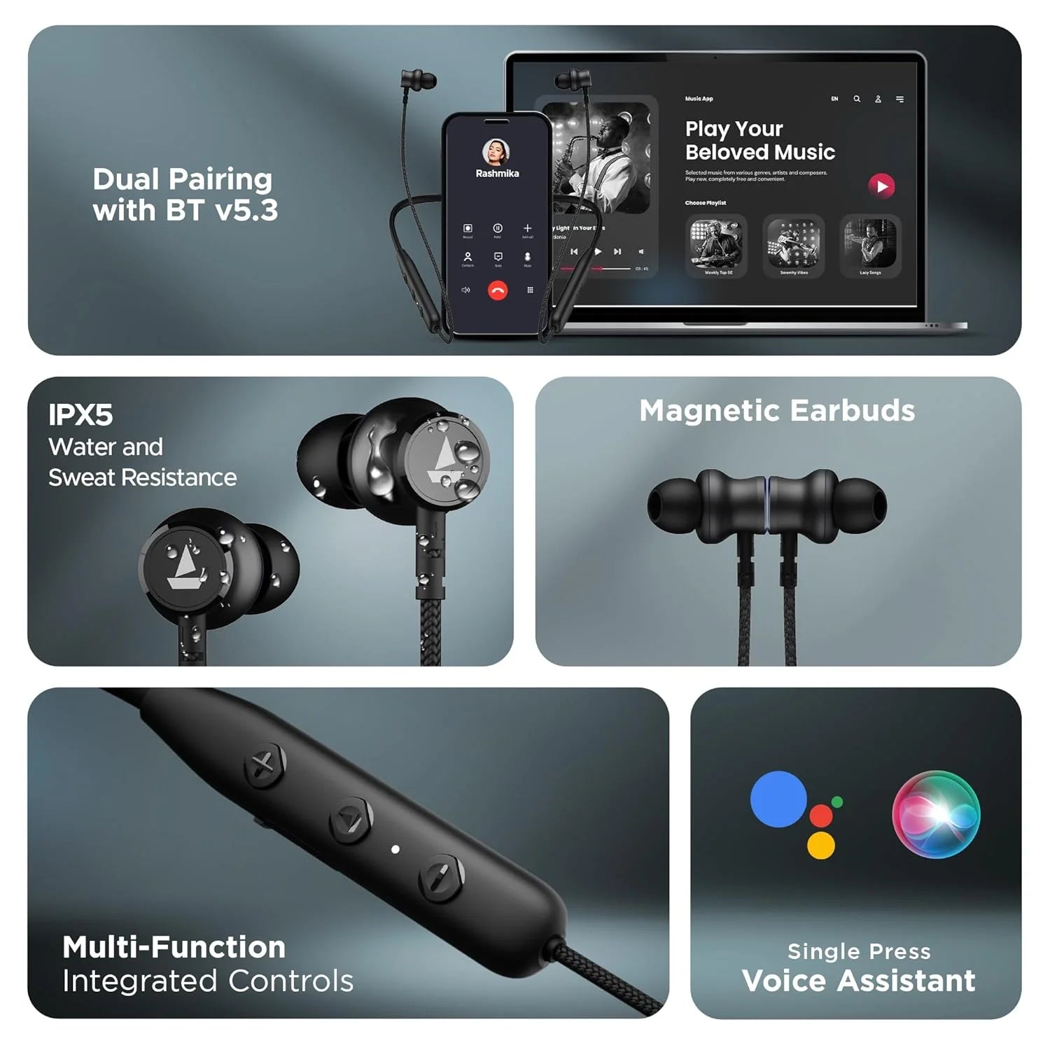 Boat Rockerz 110 Wireless Earphone