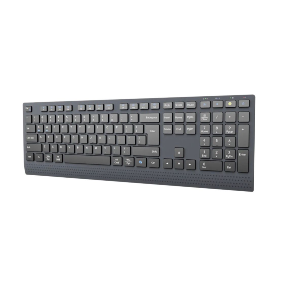 MEETION - BTK2000 WIRELESS KEYBOARD US + ARABIC BLACK