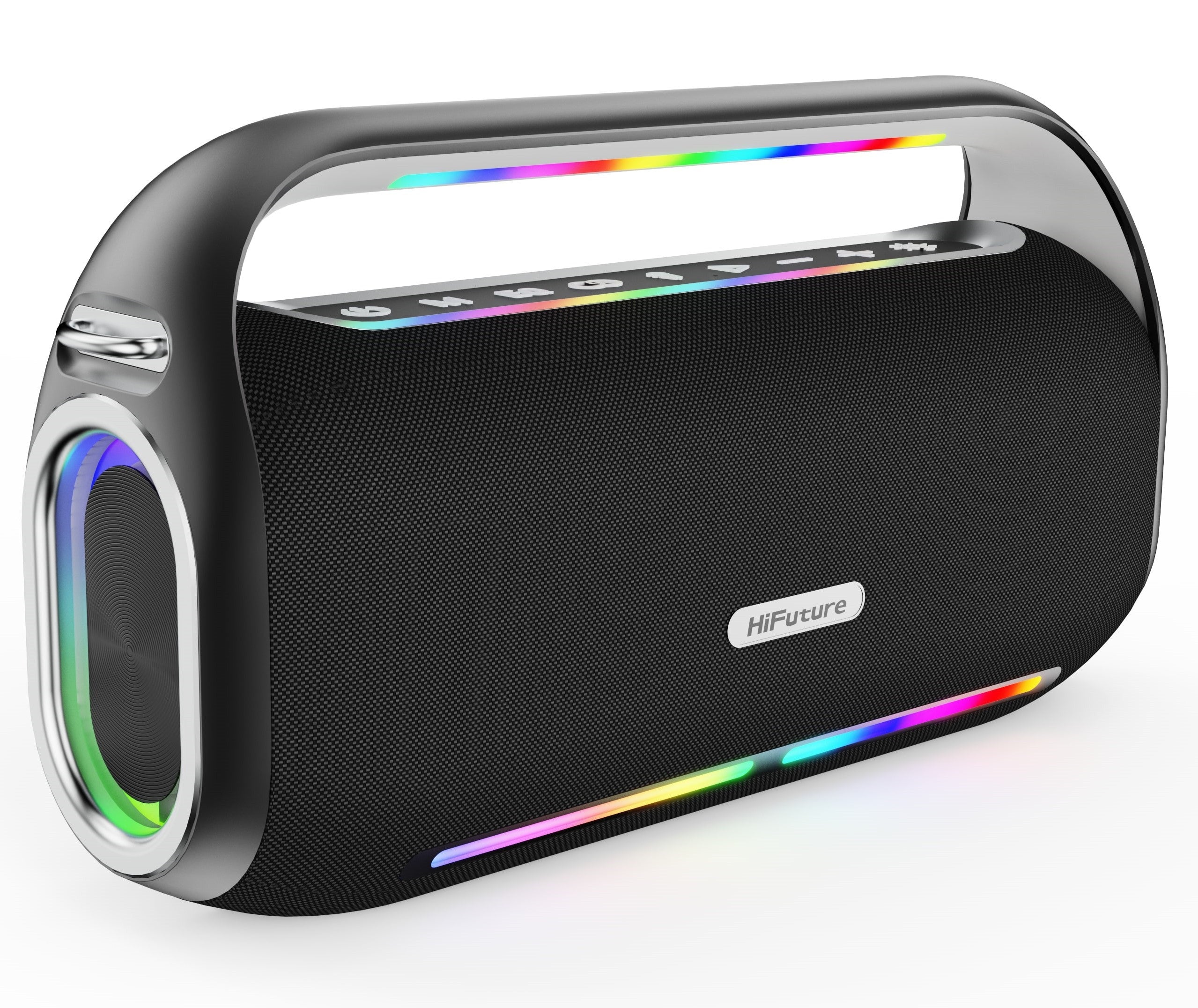 HiFuture MusicBox 300 Wireless Bluetooth Speaker with Dual Wireless Microphone