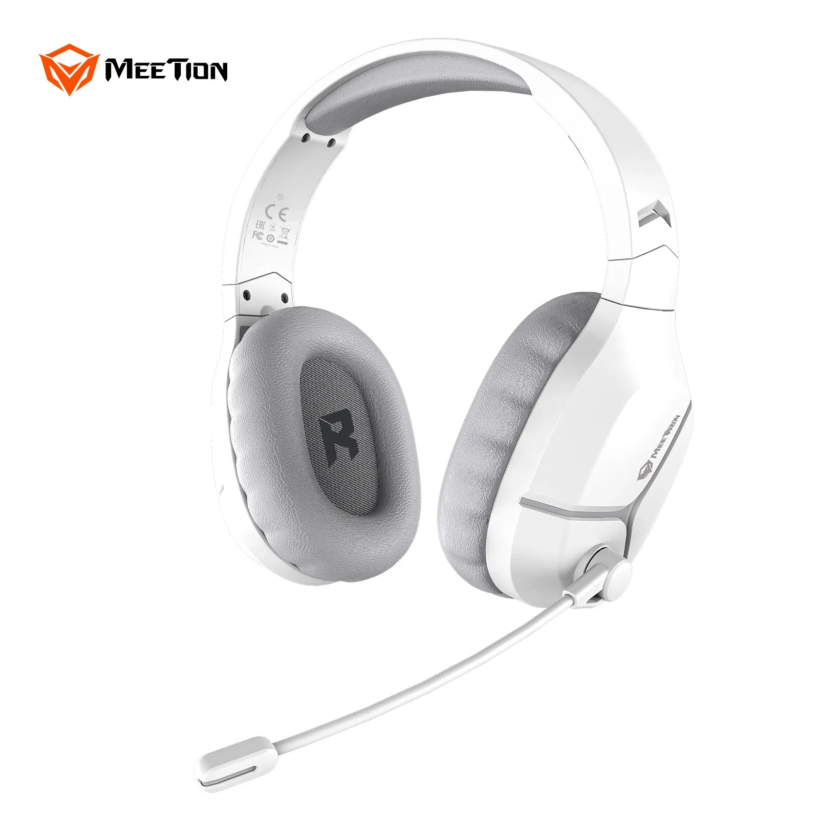 Meetion BTH011 Wireless Bluetooth Gaming Headset-white