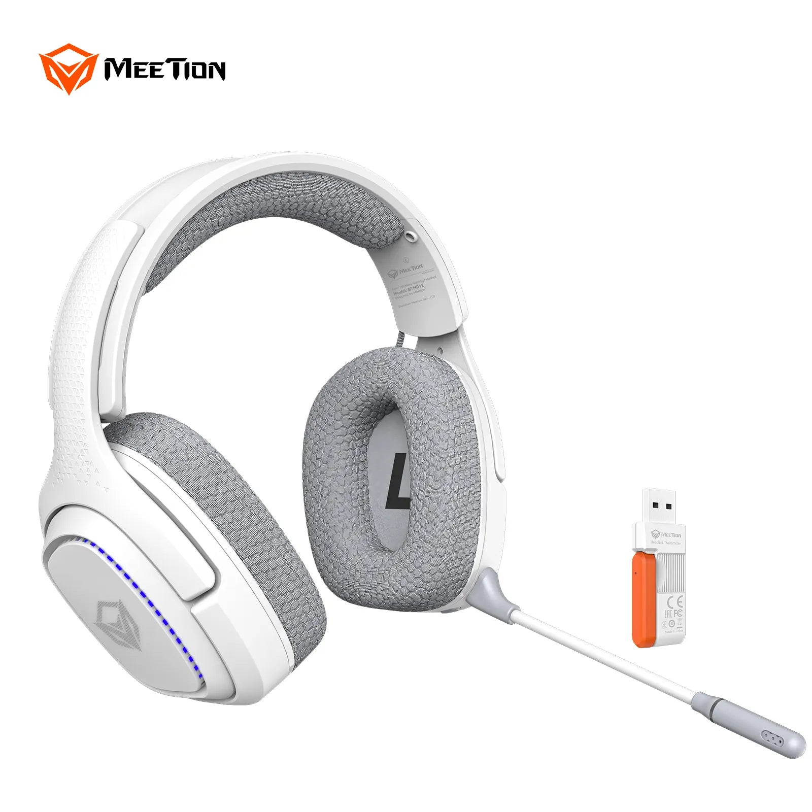 MEETION BTH012 Gaming Wireless Headset-white