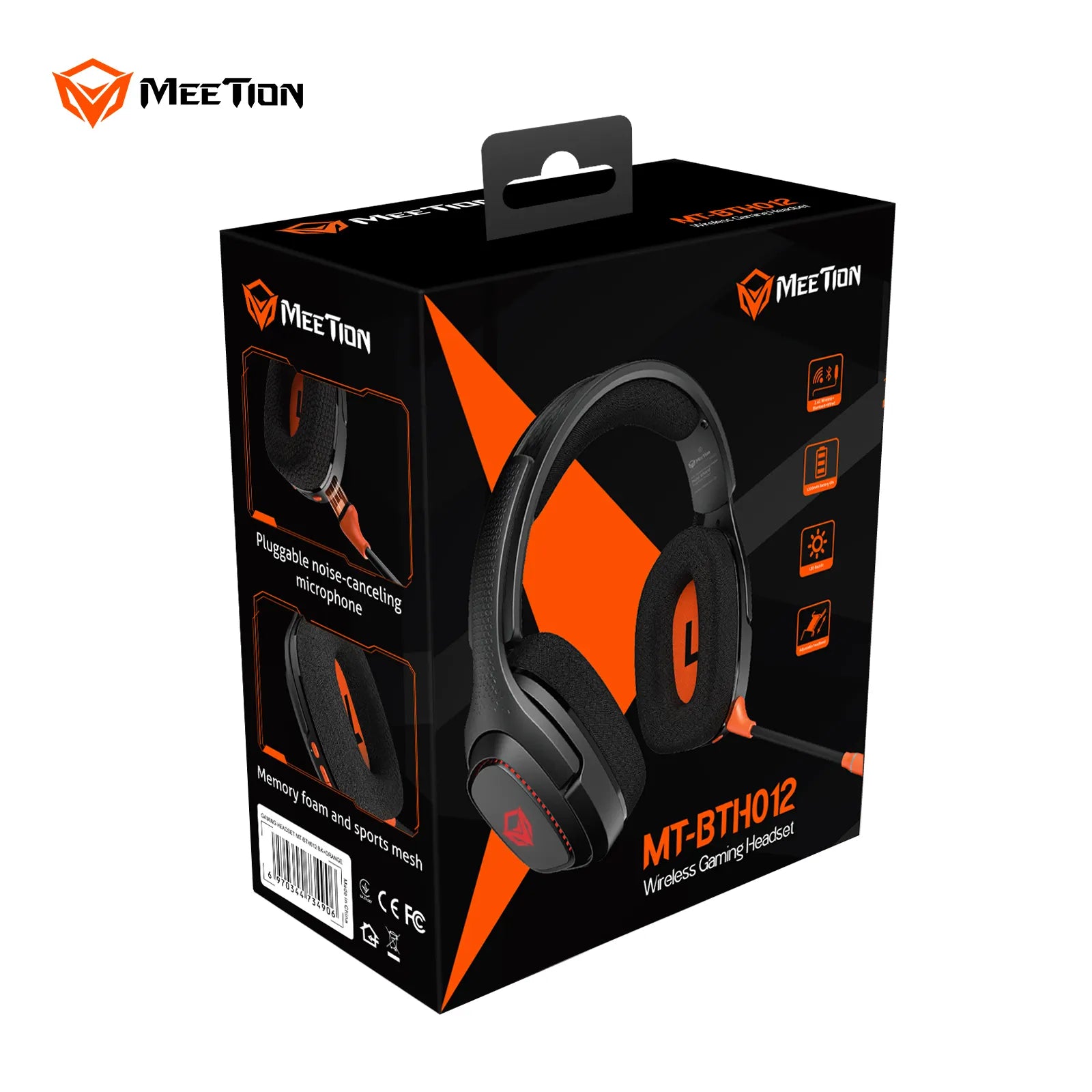 BTH012 Wireless Gaming Headset-black