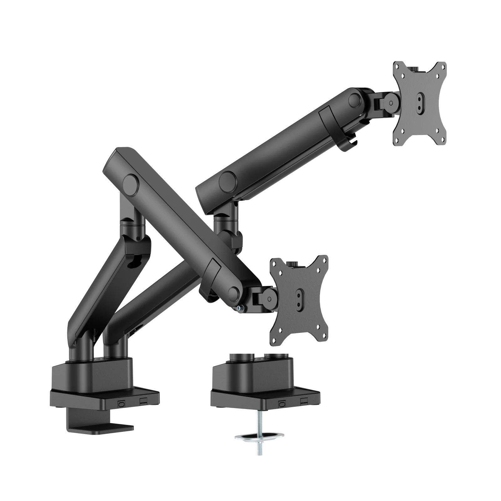 Twisted Minds Dual Screen Slim Heavy-Duty Mechanical Spring Monitor Arm 17