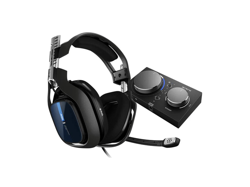 Astro A40 TR Headset + Mix Amp Pro Gen 4 Gaming Headset- Blue