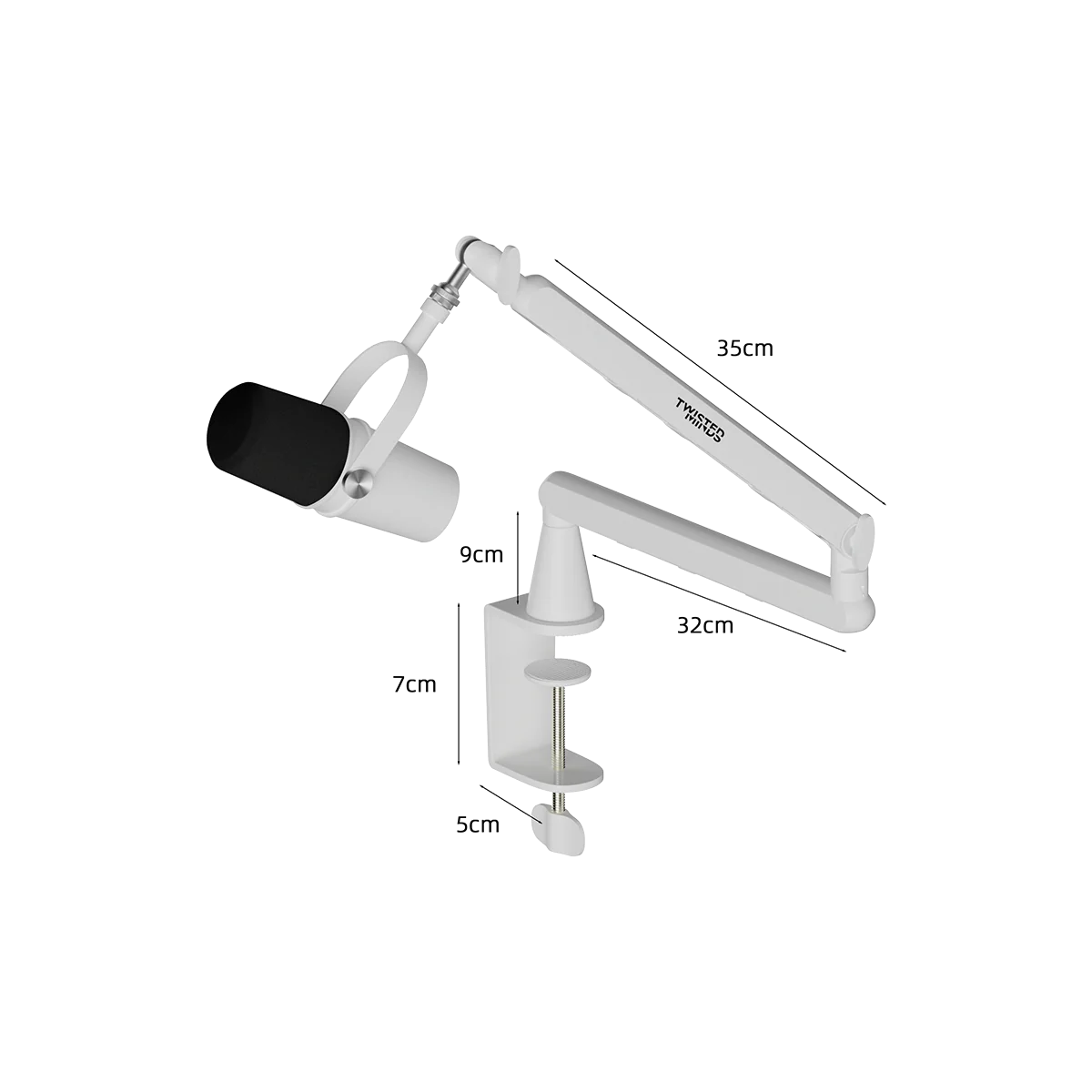 Twisted Minds Neo I Series Standard pole Microphone Arms - TM-NI01-SP