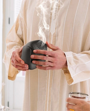 Bukhooor Rotational Incense Burner - Black