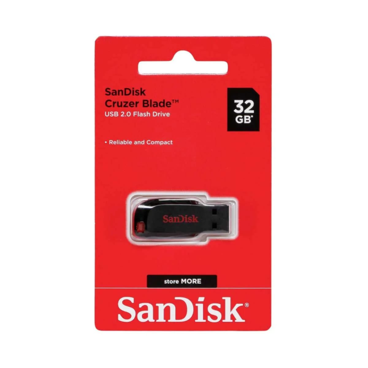 Sandisk 32Gb Cruzer Blade Usb 2.0 Flash Drive