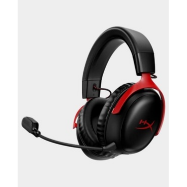 HyperX Cloud III S Wireless - Gaming Headset (Black-Red)