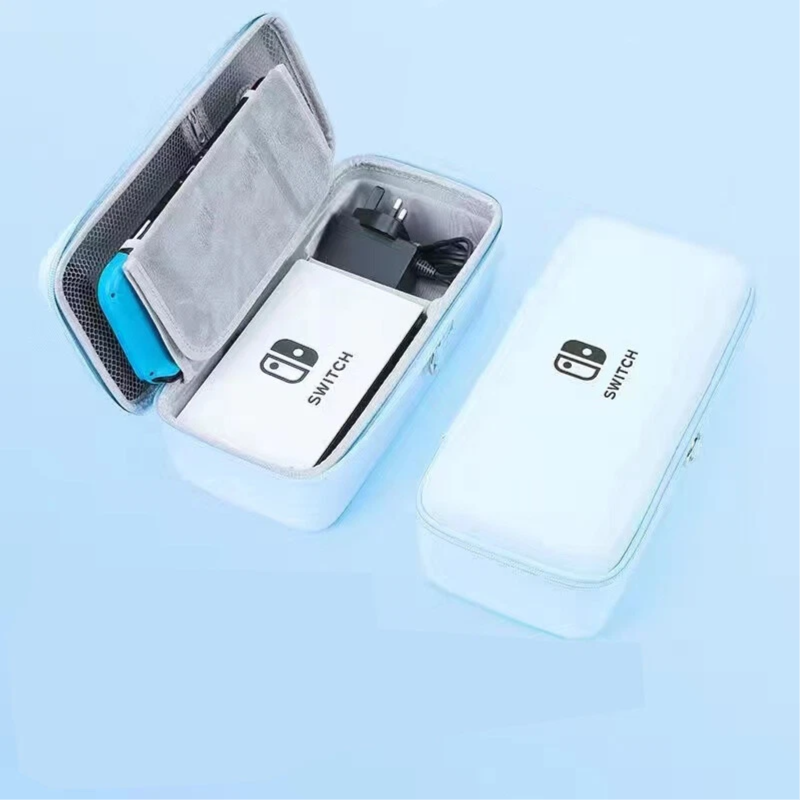 Nintendo Switch 2 Storage Bag With Stand, 2Nd Generation Multifunctional, Large Capacity, Can Be Handheld-White