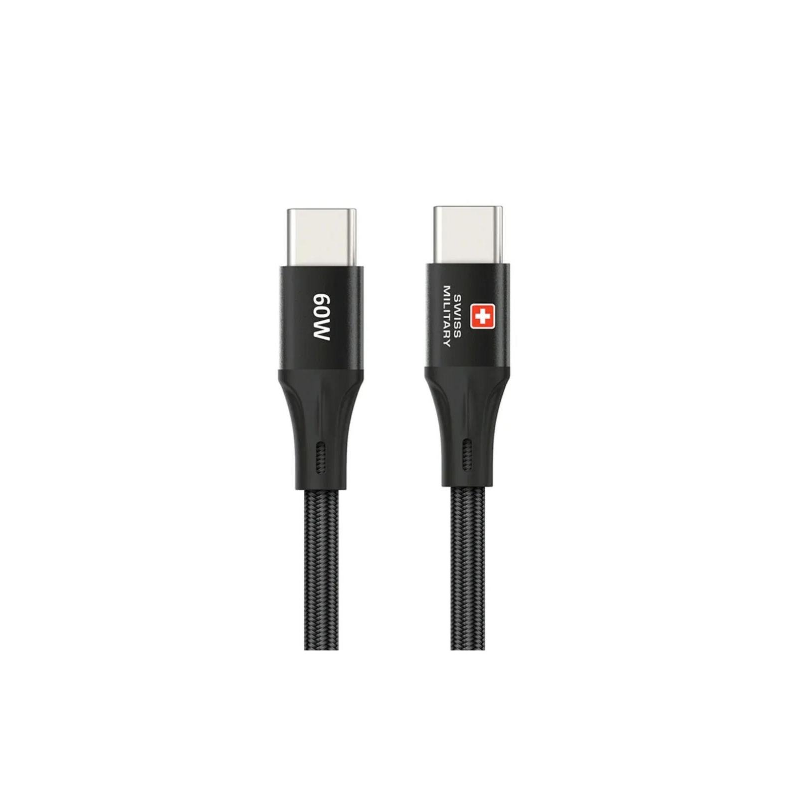 Swiss Military USB-C To USB-C Charging Cable 1.2M 60W