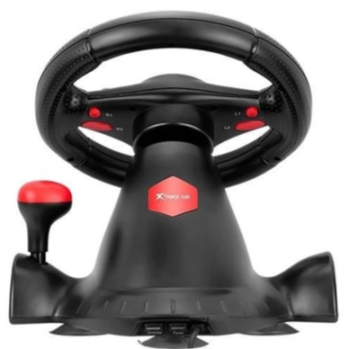 Xtrike Me Racing Wheel Video Game Controller - GP-903