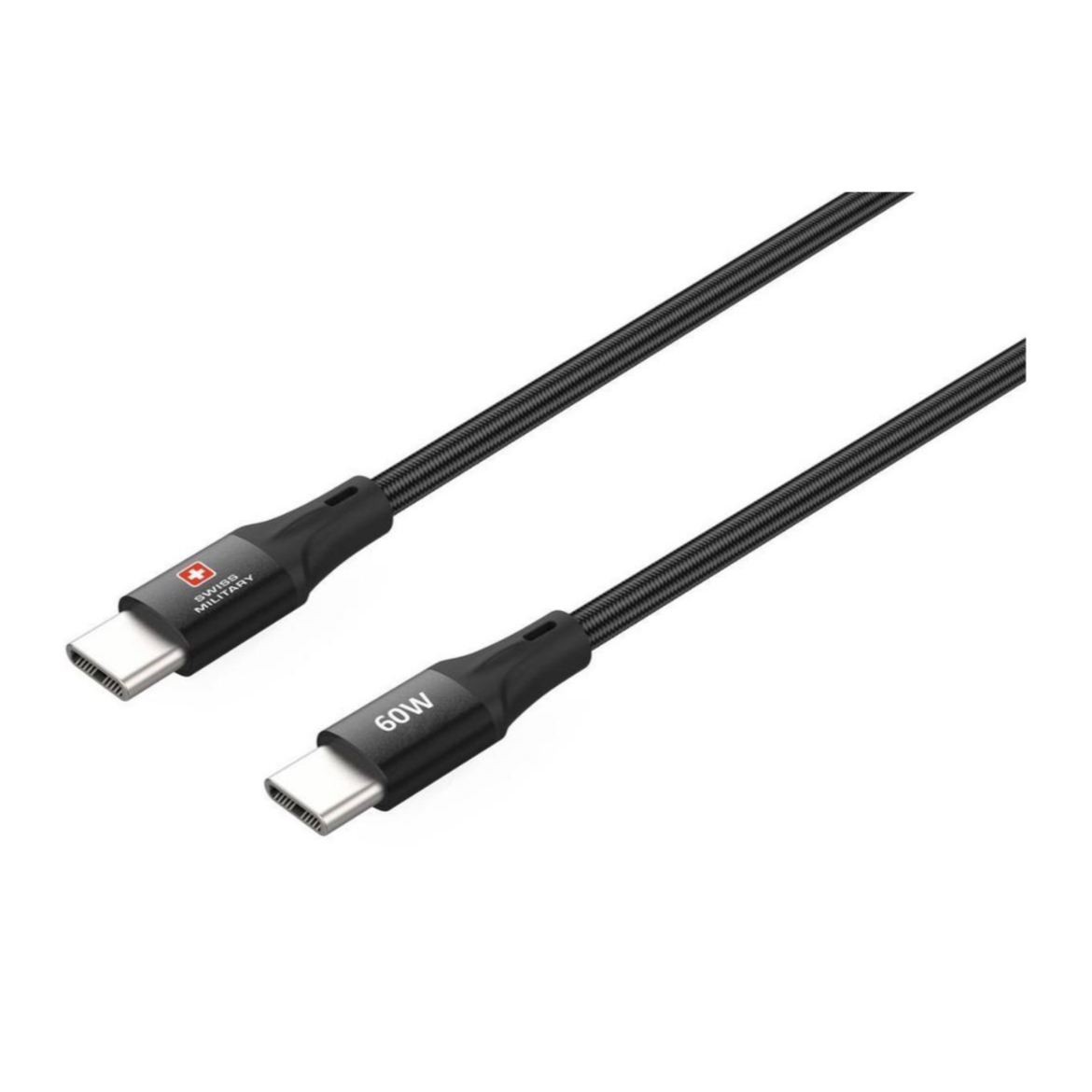 Swiss Military USB-C To USB-C Charging Cable 1.2M 60W