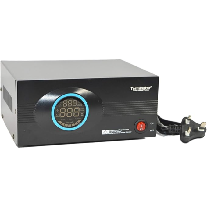 Terminator Voltage Regulator/Automatic Voltage Stabilizer 1000W TVS 1000W