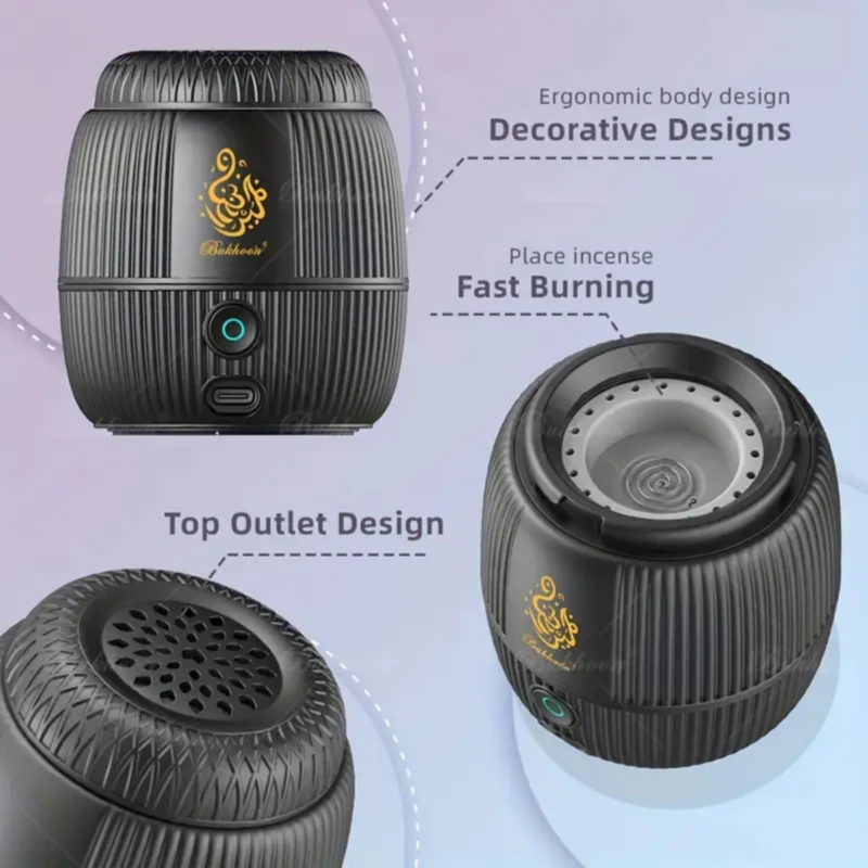 Portable Incense Burner Bakhoor B31