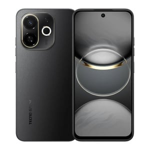 Tecno SPARK 30C 5G Smartphone, 4GB RAM, 128 GB Storage, Midnight Shadow