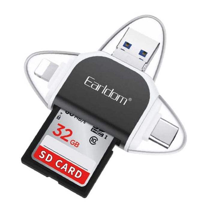 6 in 1 OTG Card Reader by Earldom