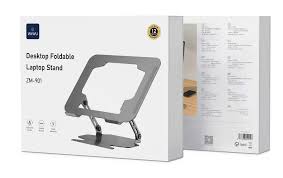 wiwu zm 901 gray foldable laptop & tablet metal stand