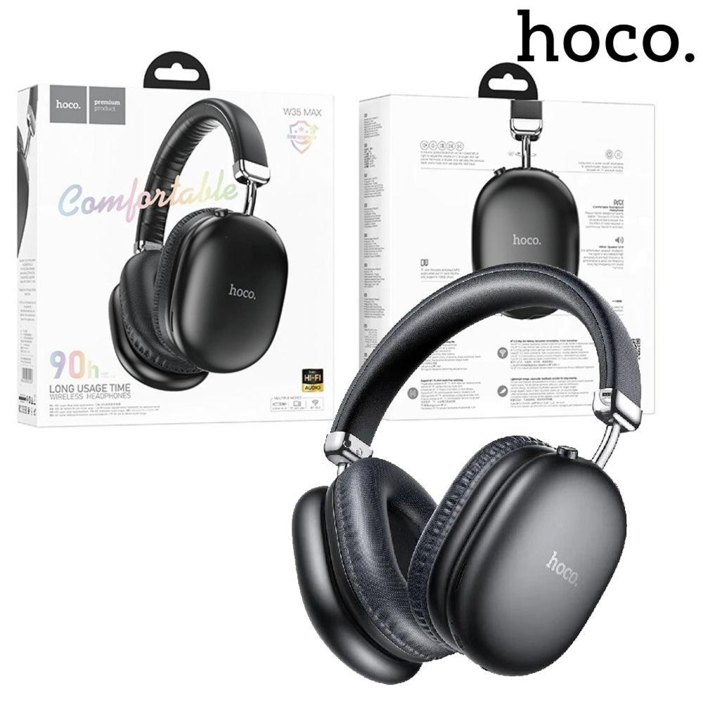Hoco W35 Max Wireless Headphones - Black