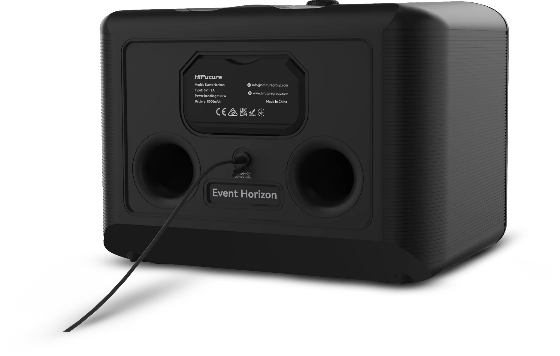 HIFUTURE EVENT HORIZON BT BLACK SPEAKER