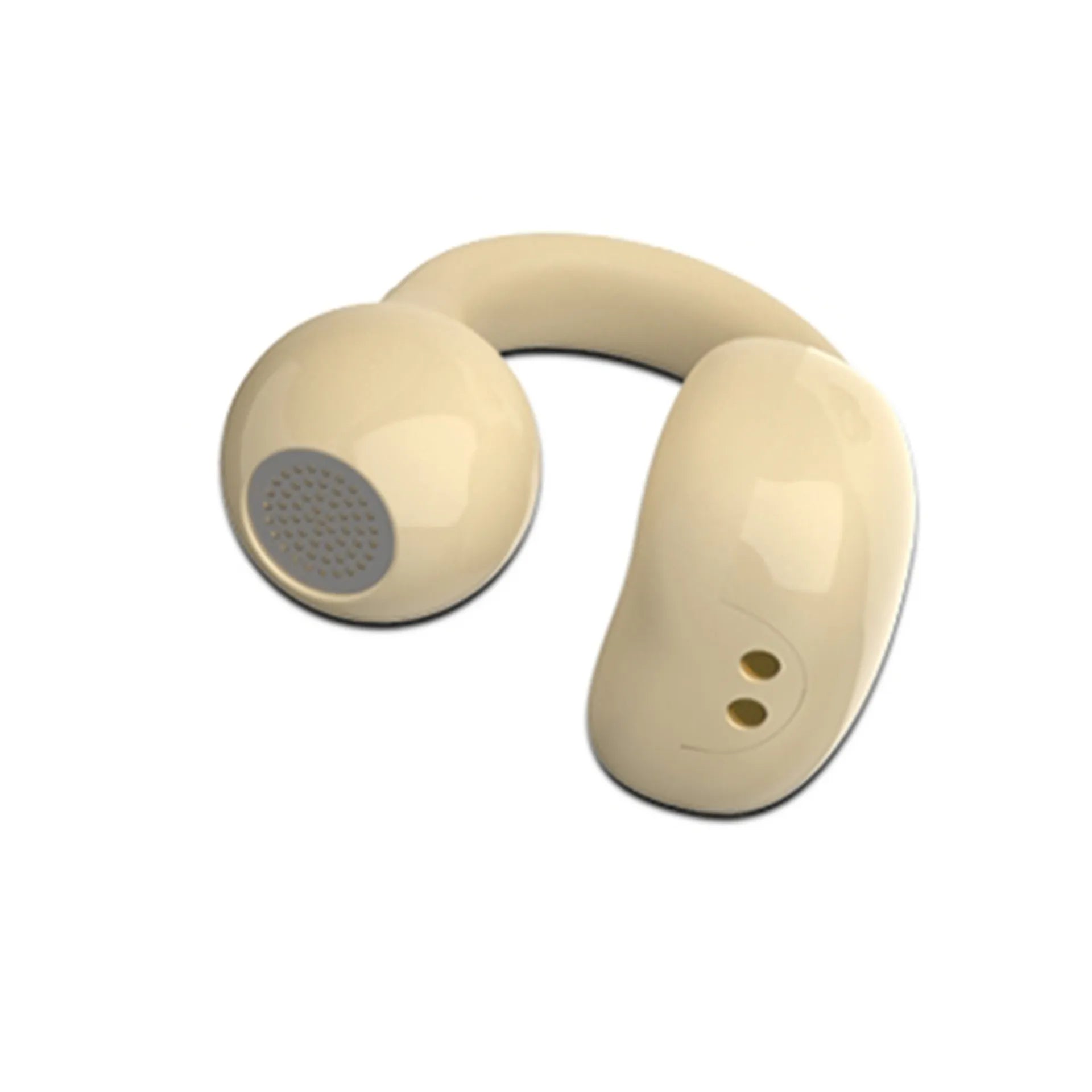 Swiss Military Delta 6 Over-Ear True Wireless Earbuds, Beige