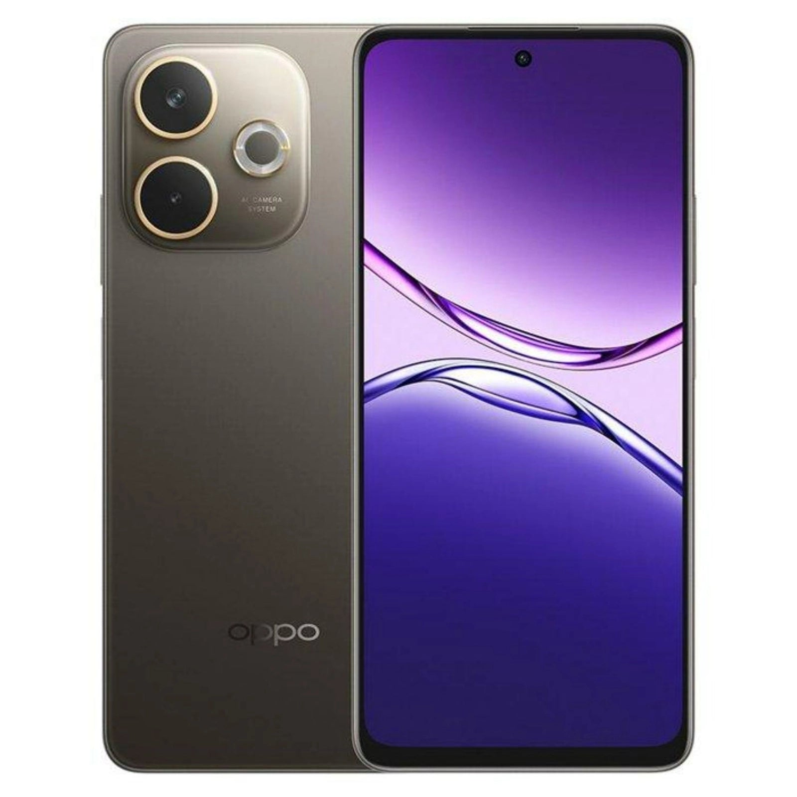 Oppo A5Pro 5G Smartphone, 8 GB RAM, 256 GB Storage, Mocha Brown