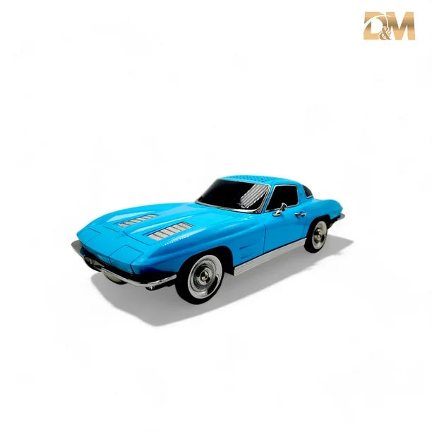 Vintage Car Toys with Bluetooth Speaker WS-1969 -Blue