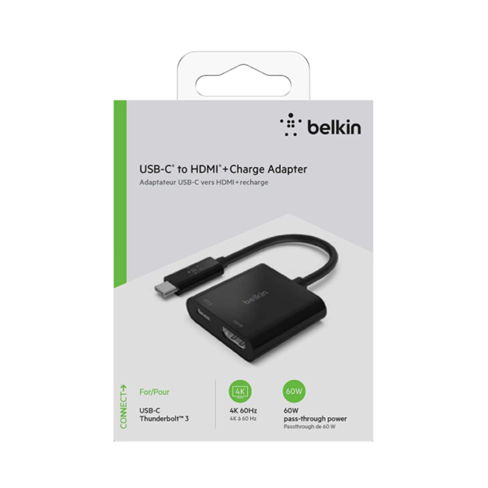Belkin USB C to HDMI + Charge Adapter