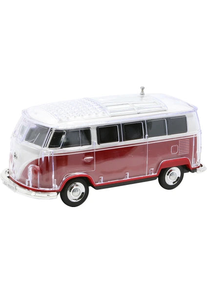 Classic Van Car Toys with Bluetooth Speaker WS-267BT -Red